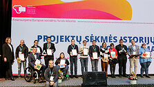 Sėkmės istorijų konkurso &bdquo;Žingsniai&ldquo; dalyviai