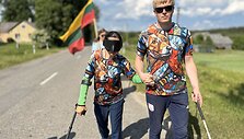  &bdquo;Gineso rekordininkė Ajana Lolat-Pažarauskienė Druskininkuose pabaigė savo &bdquo;Svajonių žygį&ldquo; per Lietuvą&ldquo; 