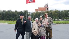 Su Akmenės teatru Vilniuje