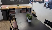 Donato Karkliaus apsilankymas kebabinėje &bdquo;Bakurai by Ta&scaron;kas&ldquo;