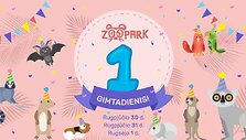 Zoologijos sodui Vilniuje &bdquo;Zoopark&ldquo; &ndash; vieneri metai