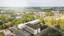 Naujas modernaus būsto projektas Kėdainiuose kviečia gyventi senamiesčio pa&scaron;onėje