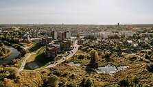 Klaipėdą dengia žaluma