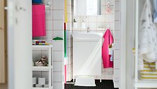 Pavasarinis vonios kambario atnaujinimas su IKEA: tai gali padaryti kiekvienas