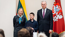 1 vietos laureatas (5-8 kl. grupėje) Bernardas Matvejevas