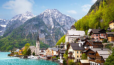 Hallstatt, Austrijos Alpės
