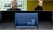 Akustinis baldas vie&scaron;osioms erdvėms &bdquo;Boxy&ldquo; ir jo kūrėjai: Agnė Gylytė, Rytis Mikulionis