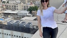 Oro &scaron;ventėje Babilone dalyvavo ir lietuviai Justinas su Tania