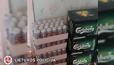 Nelegali parduotuvė &Scaron;alčininkų rajone