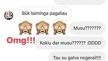 Oksanos Pikul-Jasaitienės ir Vaidos Klizaitės-Jasaitienės susira&scaron;inėjimas 