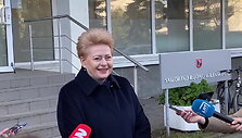 antrajame-rinkimu-ture-balsavo-kadencija-baigusi-prezidente-dalia-grybauskaite