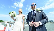 Gedimino &Scaron;eduikio ir Alisos Gaižauskaitės vestuvių akimirka
