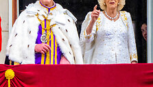 Karalius Karolis III, karalienė Camilla