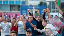 FIFA transliacija prie Baltojo tilto: Rusija &ndash; Kroatija