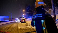 Vilniuje degė vienaauk&scaron;tis mūrinis pastatas