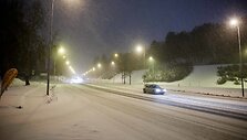 Stiprus snygis užklupo Vilnių 