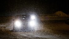 Stiprus snygis užklupo Vilnių 