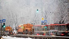 Narbuto gatvėje vėl strigo troleibusų eismas 