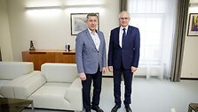 Ramūnas Znutas ir Algirdas Monkevičius 