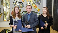 Birutė Davidonytė, Raimundas Celencevičius, Lauryna Vireliūnaitė