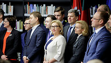 Artūro Zuoko spaudos konferencijos metu buvo pristatyta jo žmonių komanda