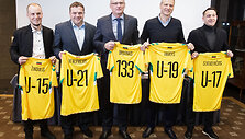 Lietuvos futbolo rinktinės naujo trenerio pristatymas
