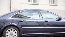 Gitanas Nausėda i&scaron; Prezidentūros i&scaron;vyko jau su apsauga
