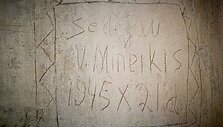 &Scaron;v. Antano rūmų rūsiai Kretingoje, menantys NKVD kankinimus