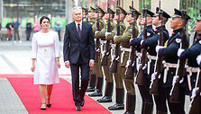 Gitanas Nausėda ir Diana Nausėdienė