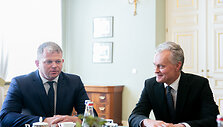Andrius Palionis ir Gitanas Nausėda
