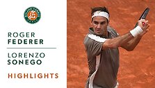 roger-federer-vs-lorenzo-sonego-round-1-highlights-roland-garros-2019