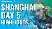 federer-djokovic-impress-medvedev-tsitsipas-battle-through-shanghai-2019-day-5-highlights