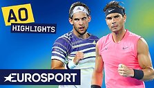 rafael-nadal-vs-dominic-thiem-highlights-australian-open-2020-quarter-finals-eurosport