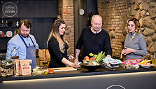 Laidos filmavimo akimirka