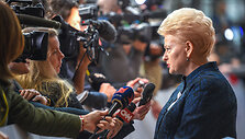 Dalia Grybauskaitė &ndash; pagrindinė D.Ulvydo filmo herojė