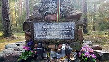 Lankant partizanų atminimo vietas.