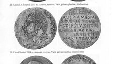 Pavogti Petro Rep&scaron;io medaliai ir plaketės