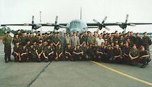 1994 m. rugpjūčio 22 d. i Kroatija i&scaron;lydimas pirmasis Lietuvos karių būrys