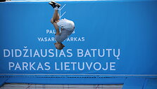 Olimpiniai batutai Palangoje