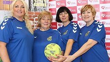Pirmoji Marijampolės močiučių futbolo komandos Černė  sudėtis