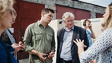 Nemenčinė. Paulius Tamolė ir Artūras Vasiliauskas
