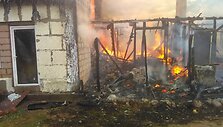 &Scaron;ilutės rajone užsiliepsnojo namas