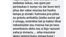 Socialiniame tinkle &bdquo;Facebook&ldquo; kauniečiai skelbia apie netinkamą elgesį su &scaron;unimis