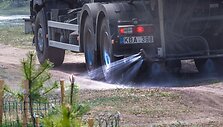Sujudimas Žemuosiuose &Scaron;ančiuose &ndash; į pakrantę atvyko sunkiasvorė technika