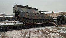 Į Ukrainą i&scaron;gabentos dvi Lietuvoje suremontuotos haubicos