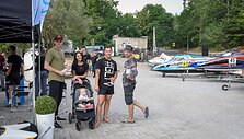 Lietuvos motorlaivių akademijos atidarymo akimirka