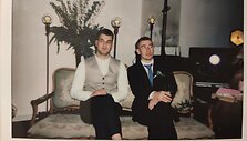 Lukas Kiveris su broliu Konstantinu Kiveriu-Lilu