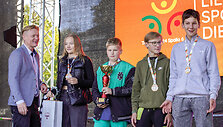 Sporto veiklų įvairove ir dalyvių gausa Tel&scaron;iuose pažymėta Sporto diena