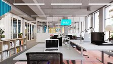 Vinted Office DO Architects visualisation