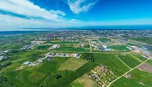 Klaipėda FEZ with the bird's eye.